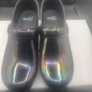 Dansko Kids Multicolor Shimmer Dress Shoes